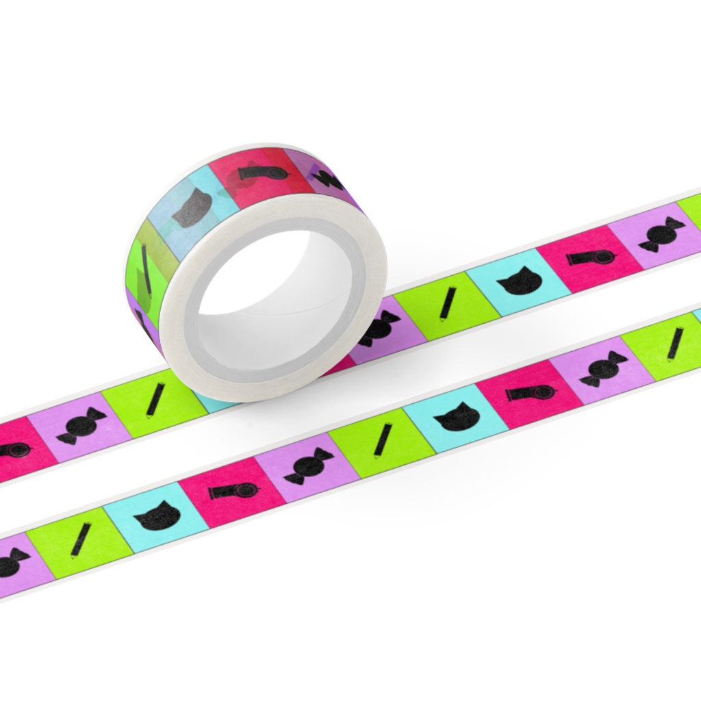 あまくさ市立花咲中学校 イメージマスキングテープ