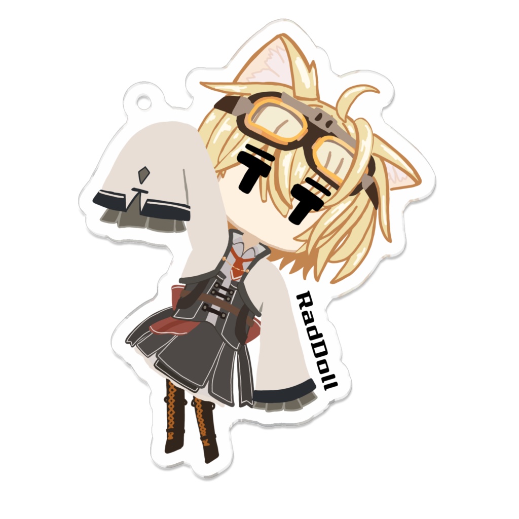 RadDollアクリルキーホルダー