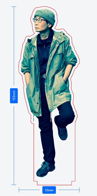 笹川怜司 アクリルスタンド 大【受注生産】