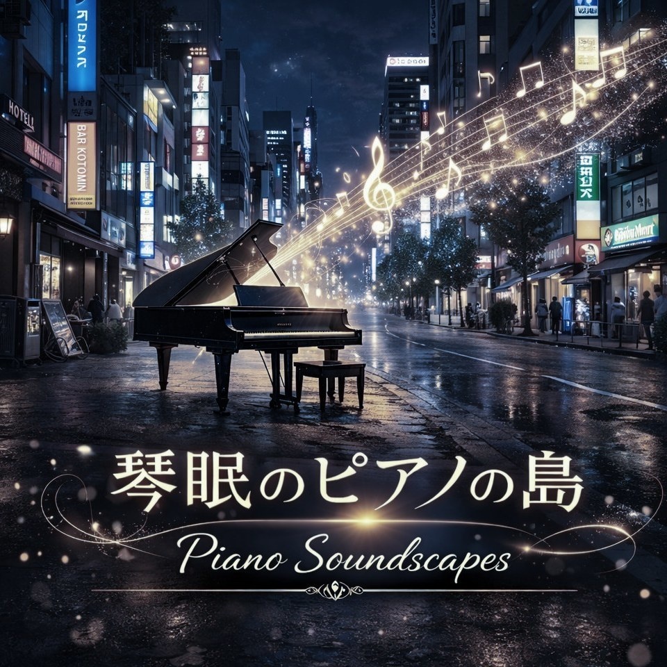 場所・環境のピアノ曲「肝試しをする墓地」