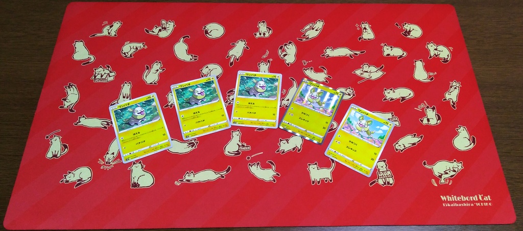 プレイマット(卓上マット)猫柄