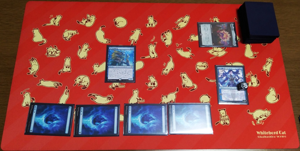 プレイマット(卓上マット)猫柄