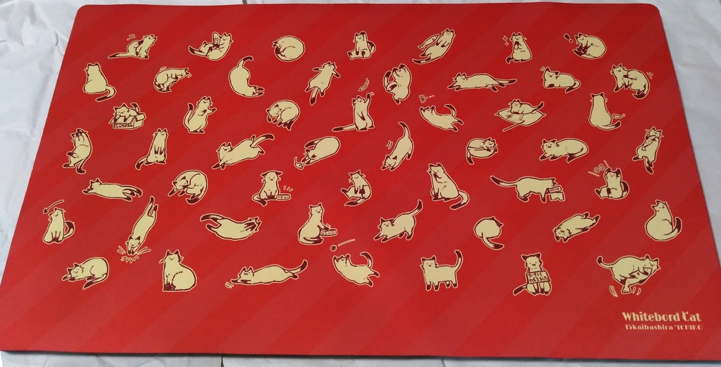 プレイマット(卓上マット)猫柄