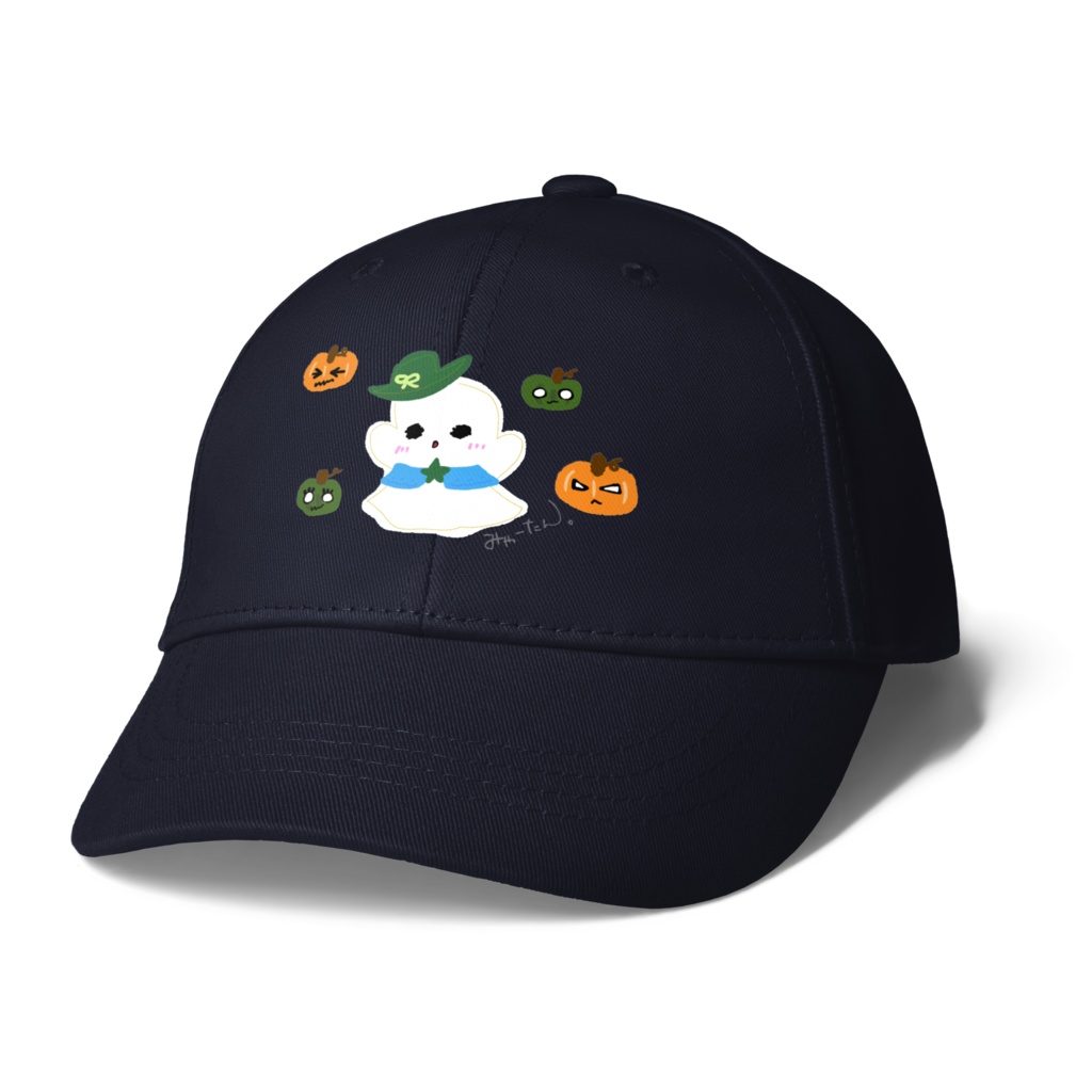 ハロハロみゃーたん🎃キャップ紺