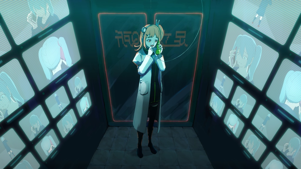 【ust,inst配布】ようこそ、足立研Q所へ/江木りいせfeat.足立レイ