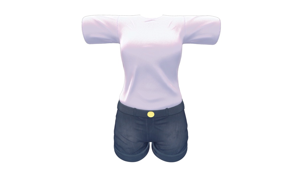 【しなの対応】 Free Jean Shorts