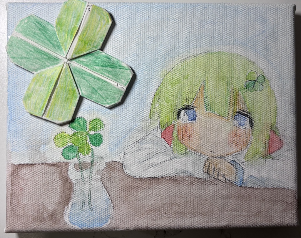 しあわせの葉　原画