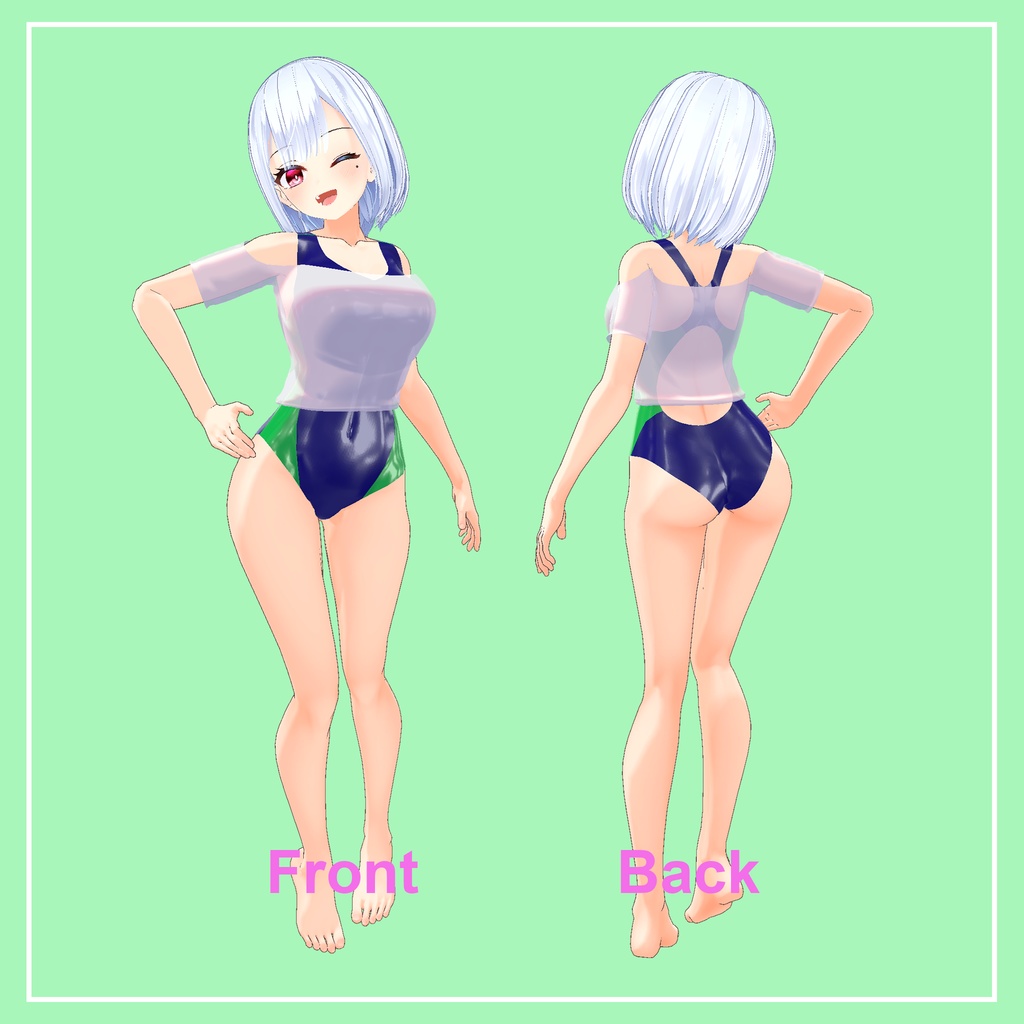 リースちゃん用競泳水着