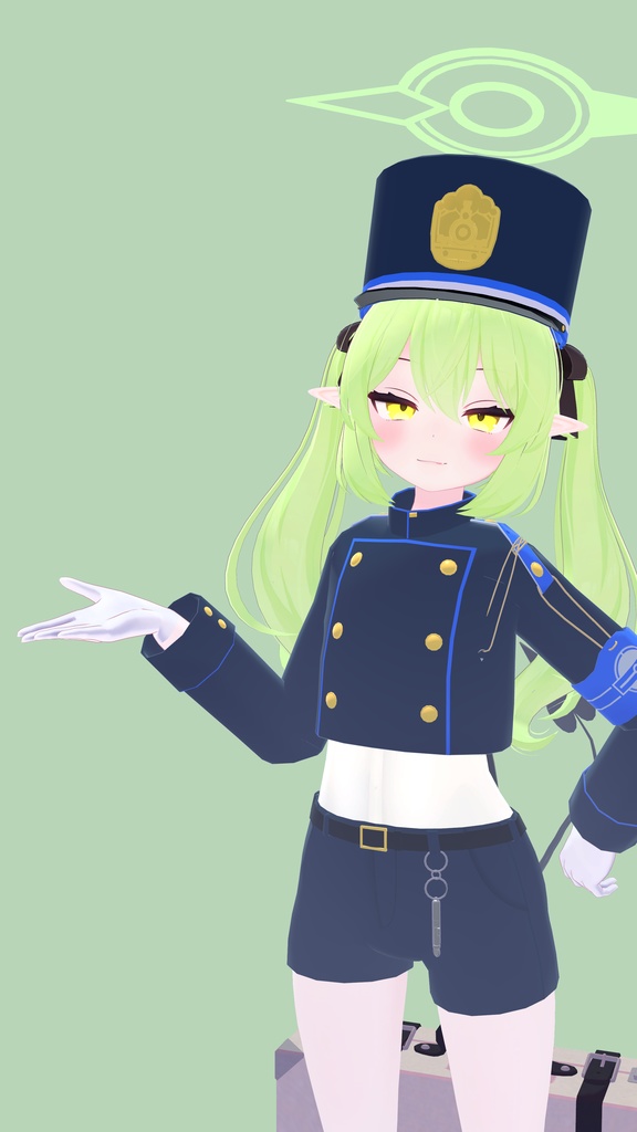 【無料】カリン用シュポガキ(右)の制服