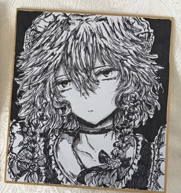 東方Project 十六夜咲夜 色紙