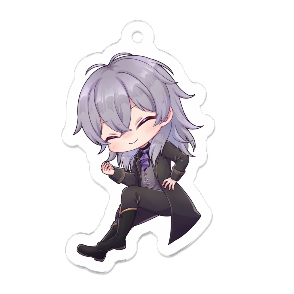 アクリルキーホルダー【笑顔】