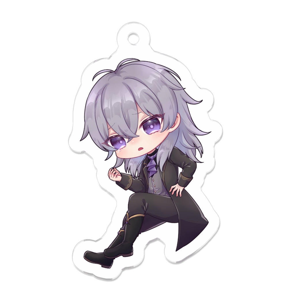 アクリルキーホルダー【泣き顔】