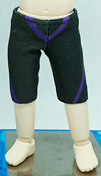 オビツ11用　ストレッチパンツ(紫)