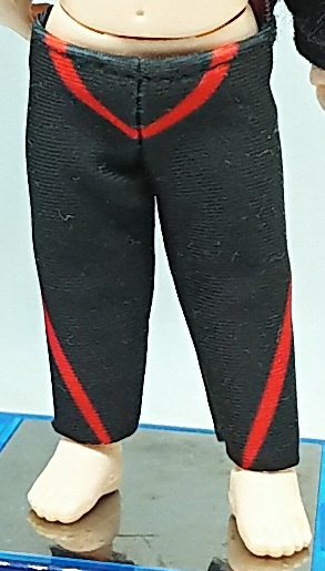 オビツ11用　ストレッチパンツ(赤)
