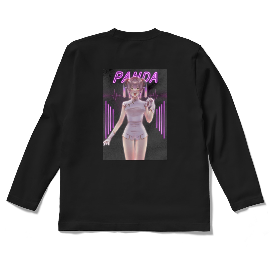 ぱんだロングTシャツ