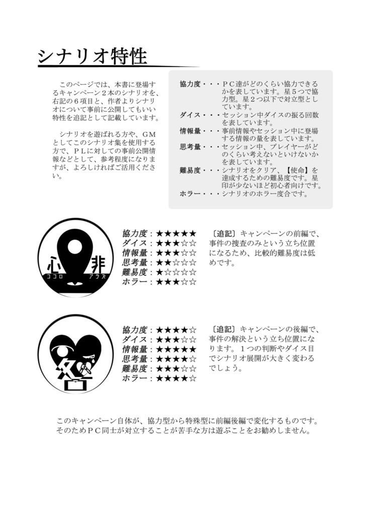 「未来にあった理想郷」インセインオリジナルワールドセッティング