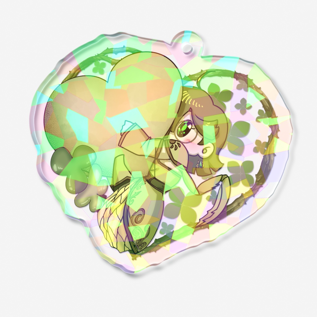 吉子さんアクキーver.1