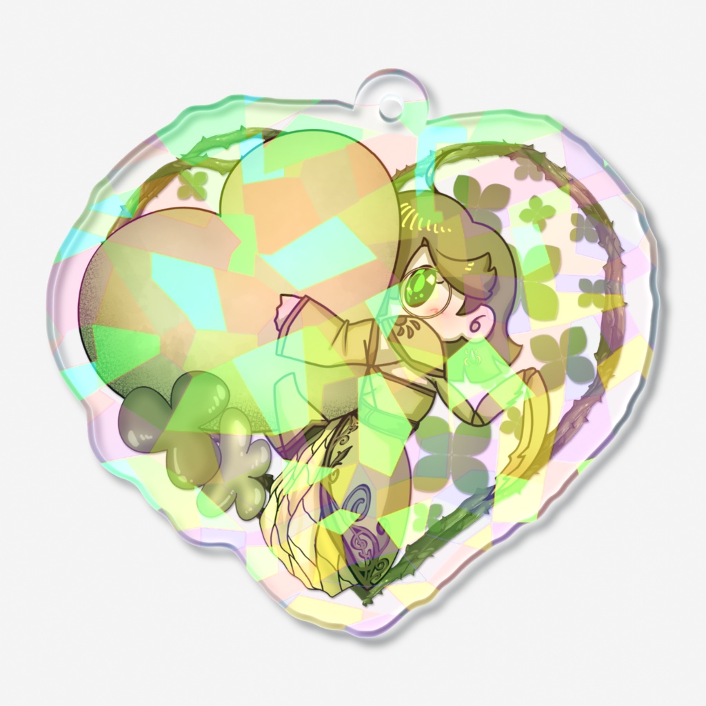 吉子さんアクキーver.1