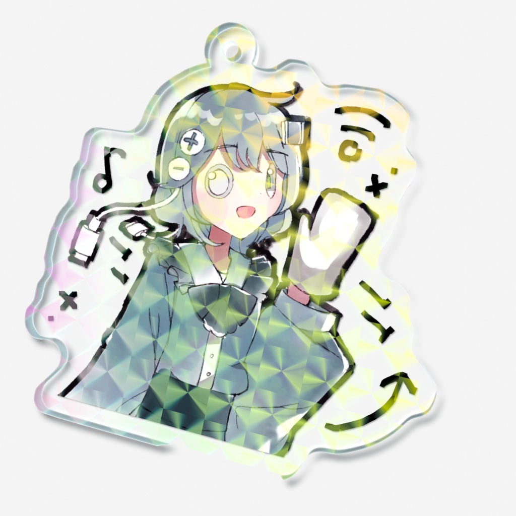 ぴぴ 【ホログラムアクキー】