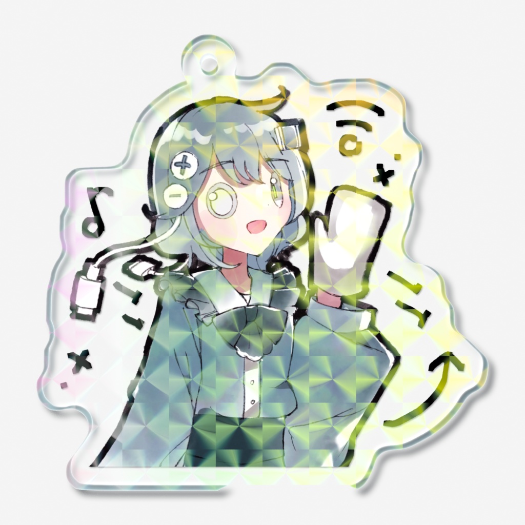 ぴぴ 【ホログラムアクキー】