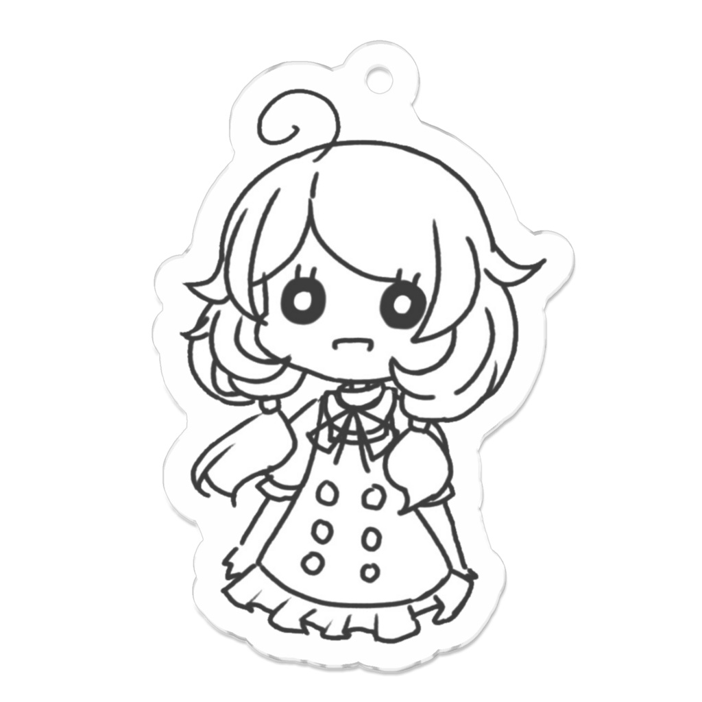 ふかくかんがえてないゆさこずえ 【アクキー】