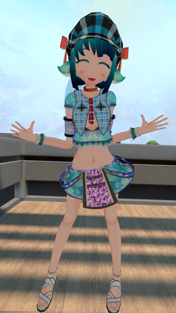 【VR向けアバター】もずいぬ Ver1.1 byもずくん