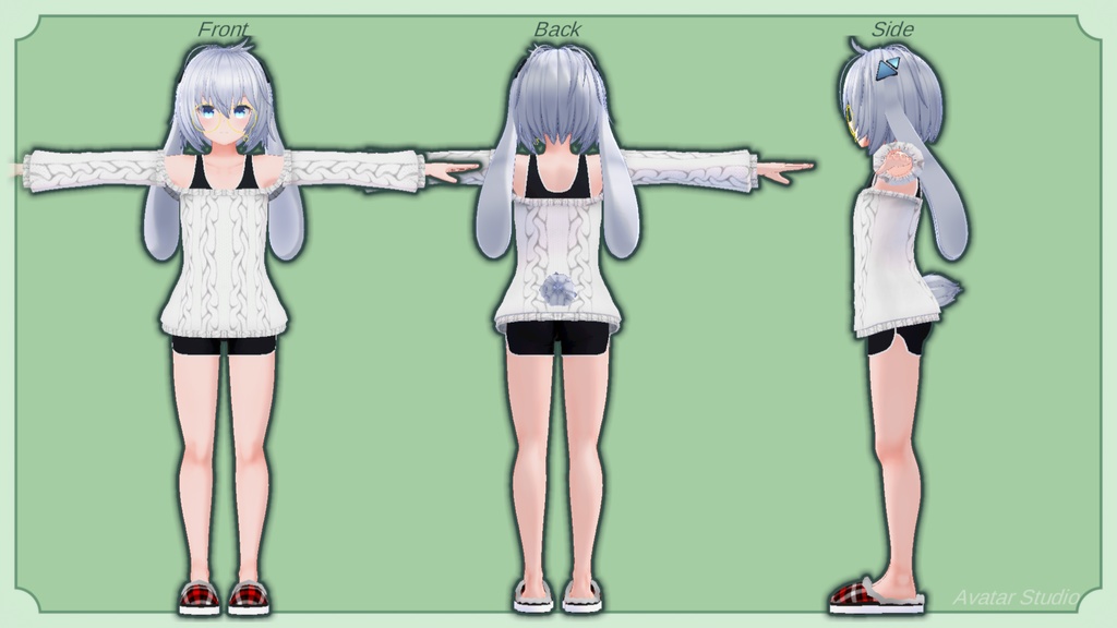 【ルナト、ネビア、ネージュ対応】もずくんの普段着