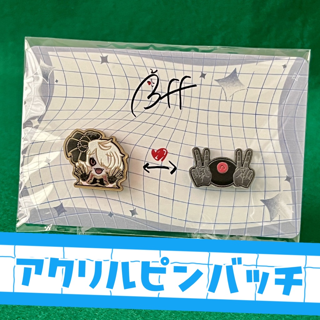 アクリルピンバッジ|ロロロ・シンドローム