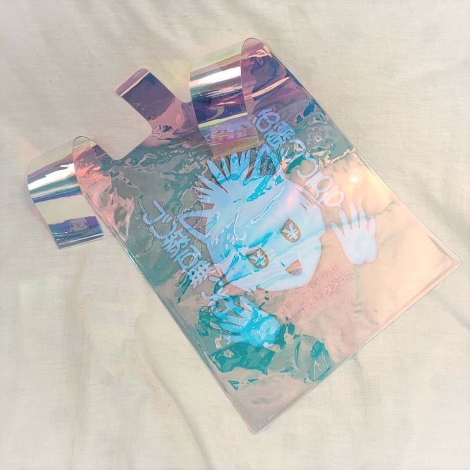 Eiko Shibusawa PVC convenience store bag/「レジ袋は無しでお願いします」渋沢栄子PVCコンビニバッグ