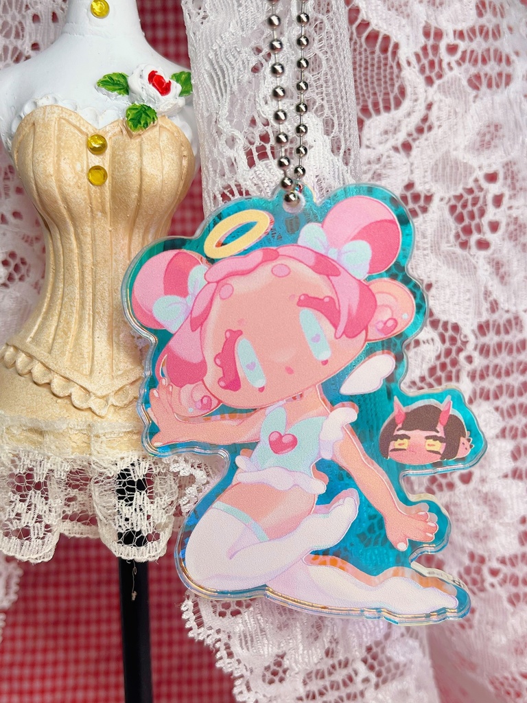 アクリルキーホルダー 天使ちゃん
