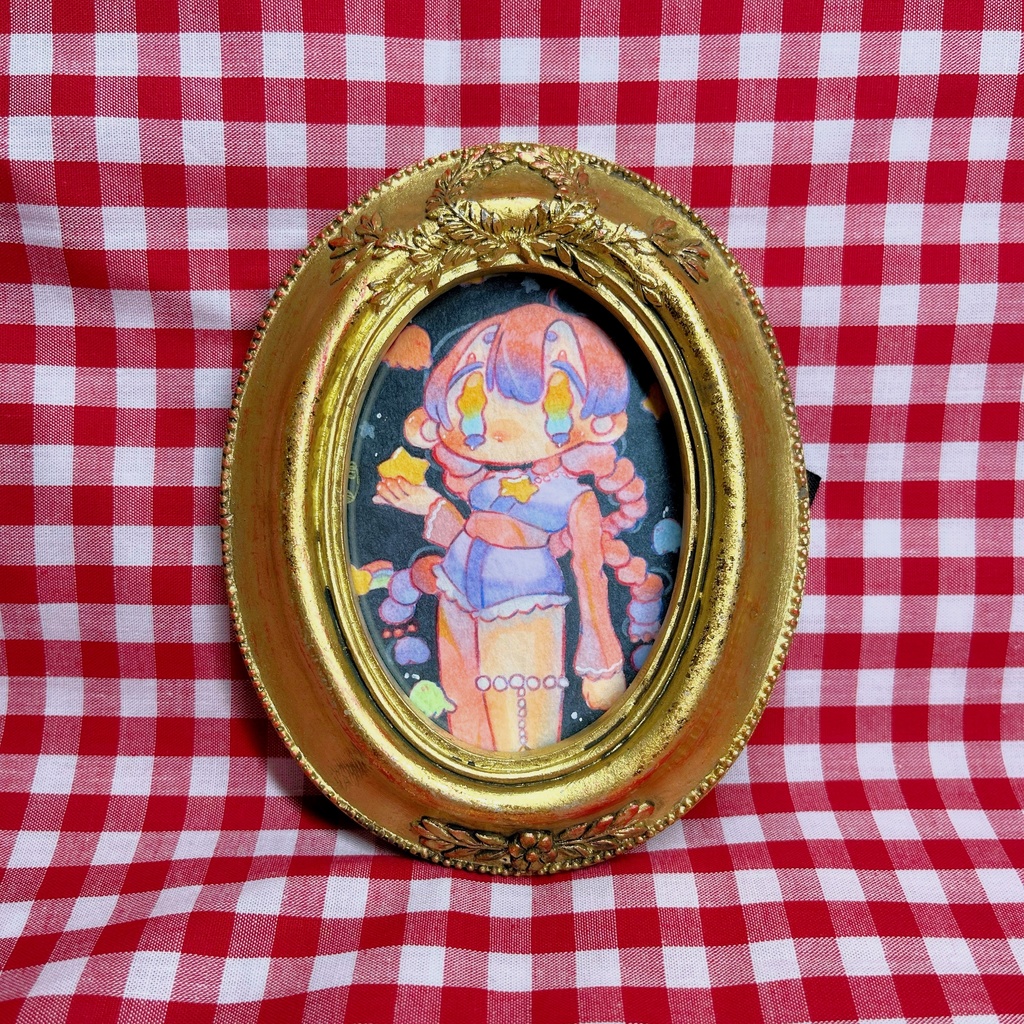 額入り原画「はじめてのであい」