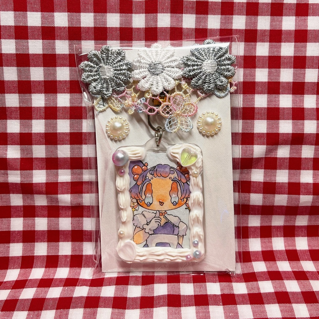 原画キーホルダー「👅」