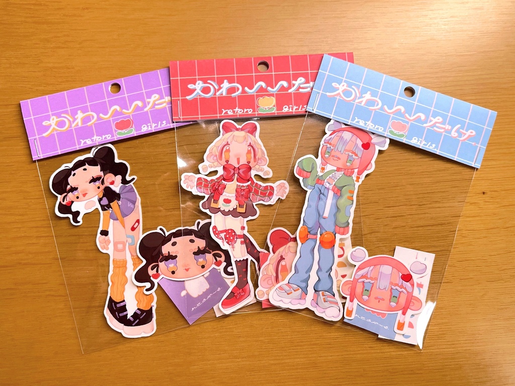 4pしーる 第3段🩵♥️💜