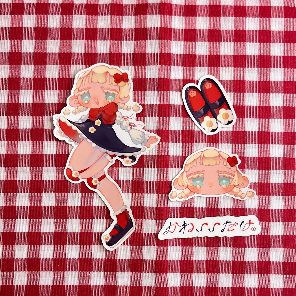 4pしーる 第4弾🩰🧸🌷