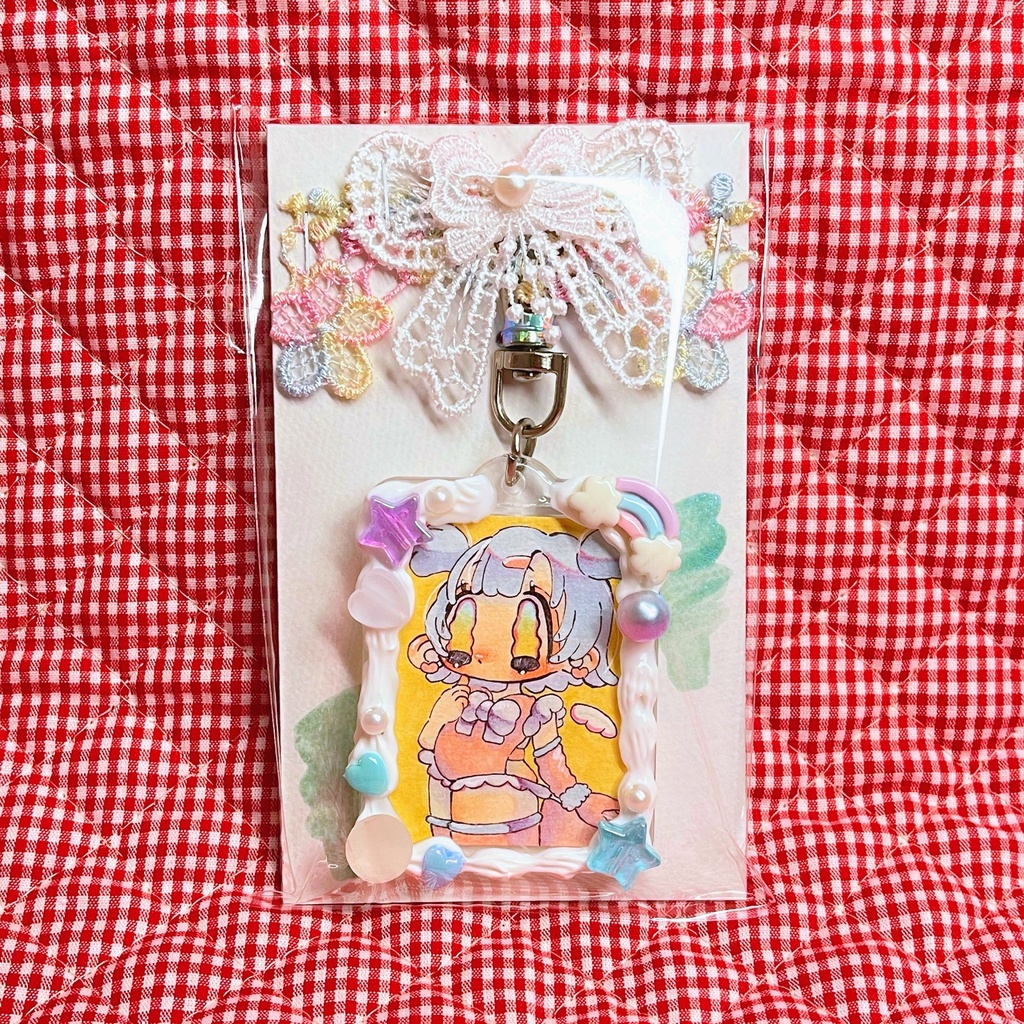原画キーホルダー『ほわほわ天使ちゃん』