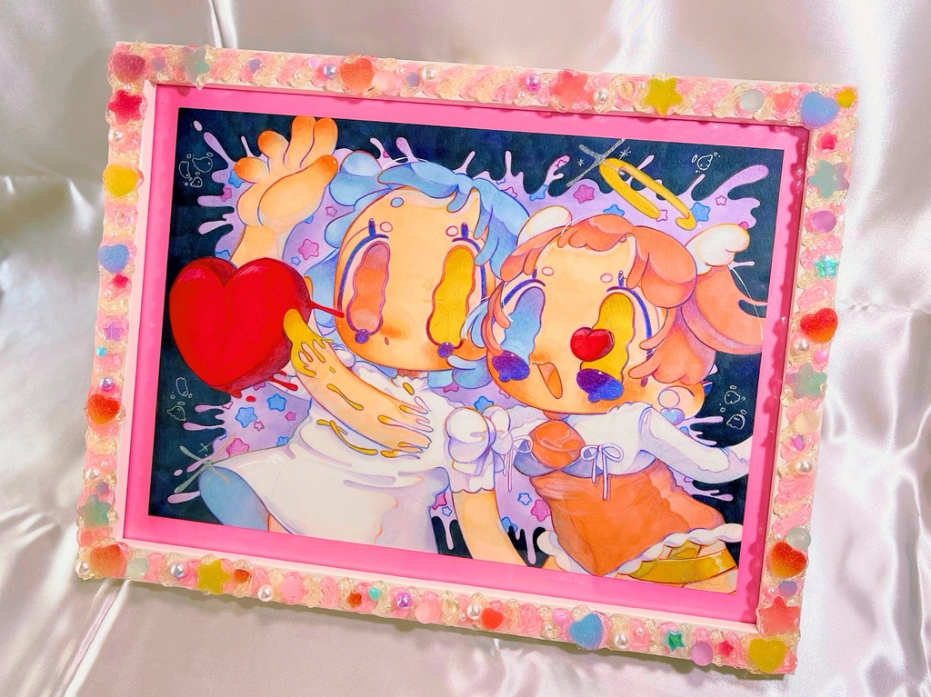 額入り原画『欲しくてたまらなかったの！』