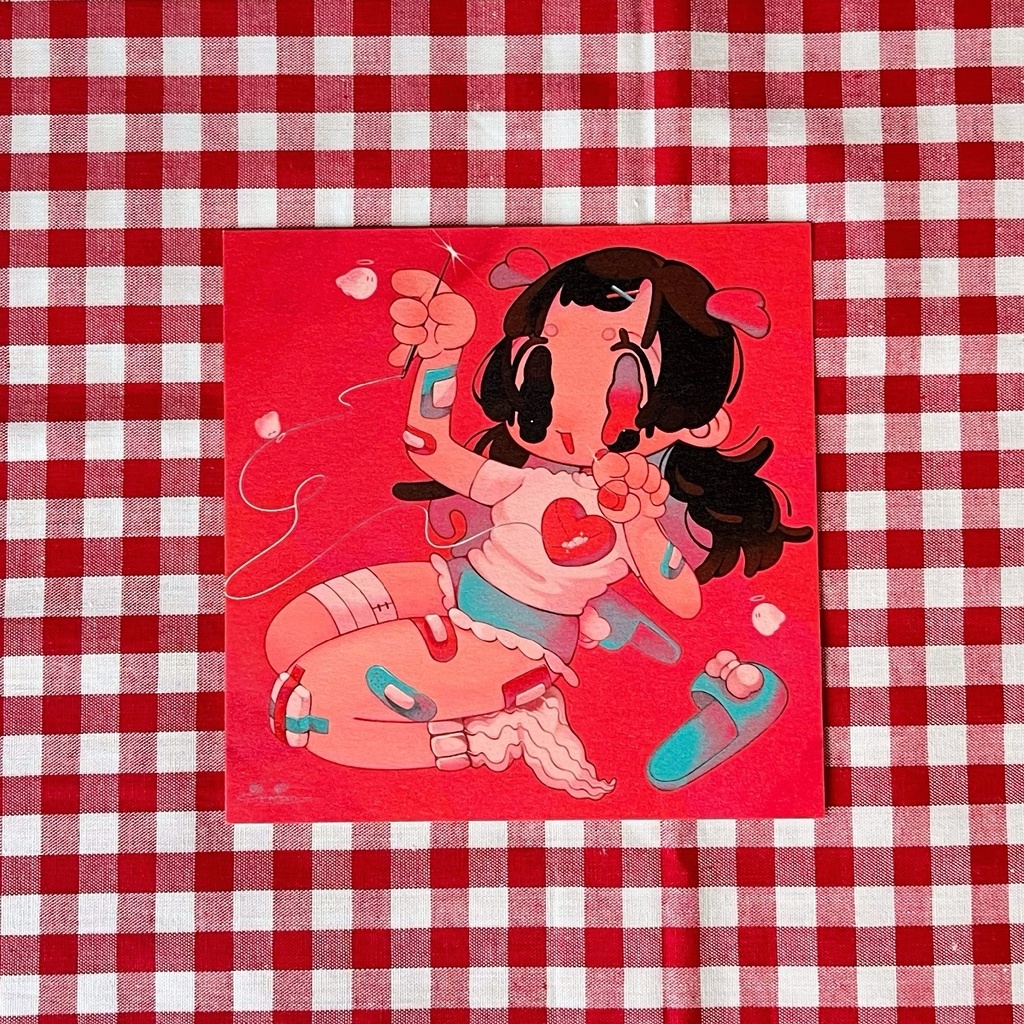 イラストカード『つくろって』