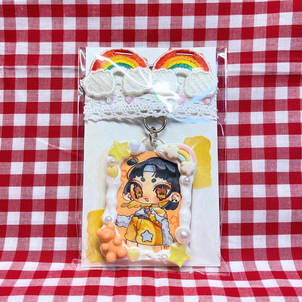 原画キーホルダー『あいどるすたぁ🌠』