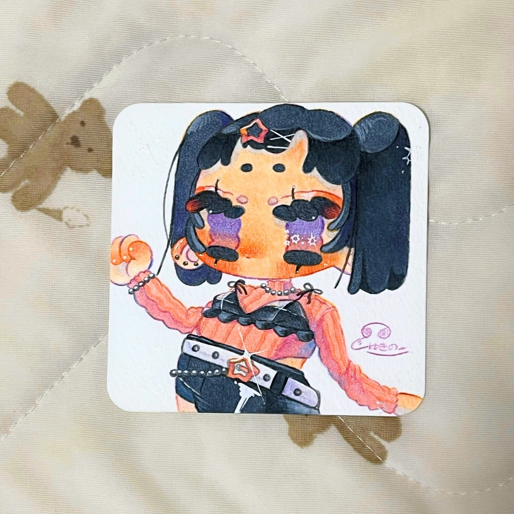 てのひら原画♥️