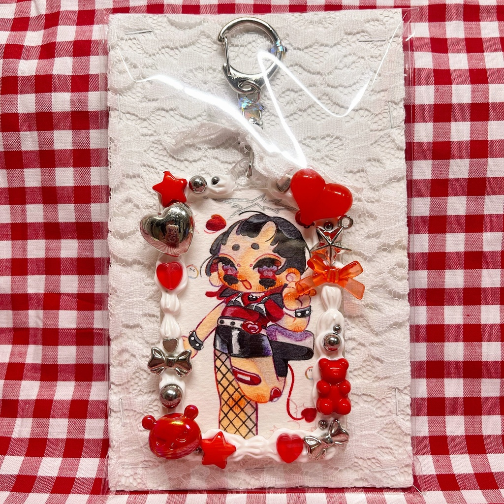 ちょっと大きい原画キーホルダー 『新米小悪魔ちゃん』