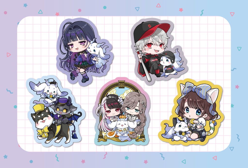 【非公式】ダイカットカード