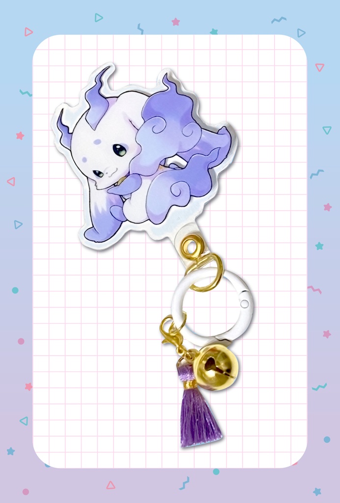 【非公式】チャーム付きPVCスマホホルダー