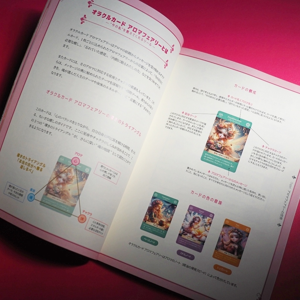 オラクルカード アロマフェアリー マスターBOOK