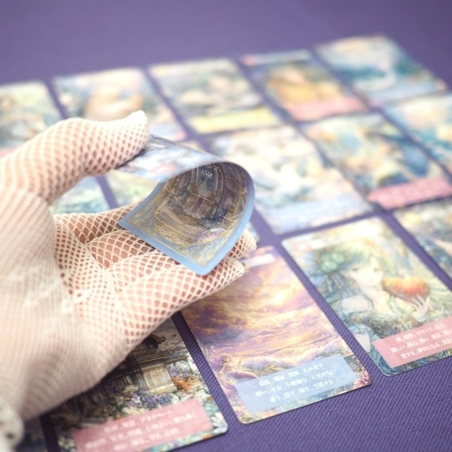 意味付き★人魚のルノルマンカード 初心者 奇麗 美しい 優しい 小さめデッキ ソウルメイト 恋愛 おすすめ 日本語