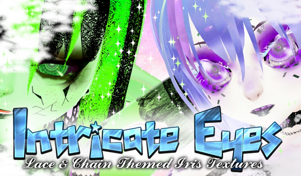 Intricate Eyes [Iris Textures for Vroid]