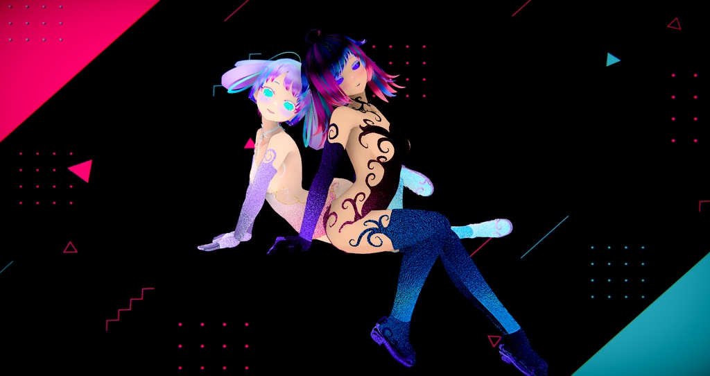 Spiral Bodysuit - Lingerie for VRoid