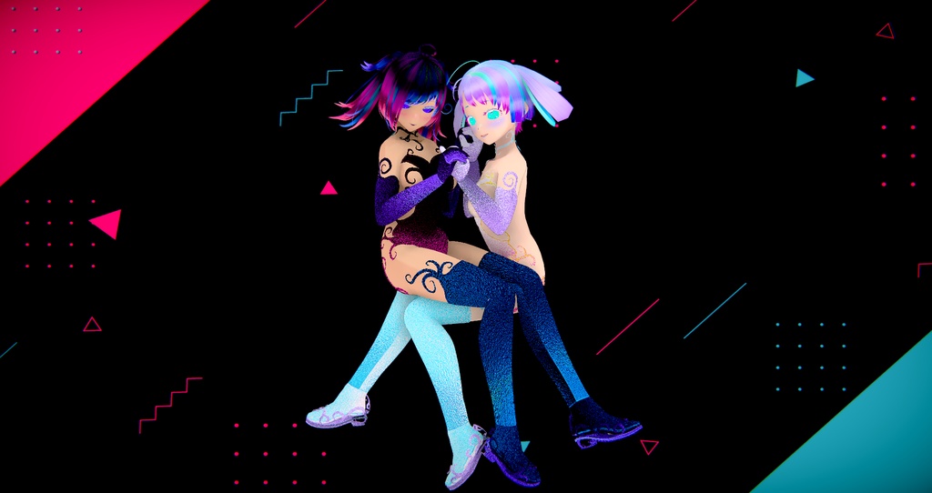 A Selection of Shimmers - Hair Textures for VRoid