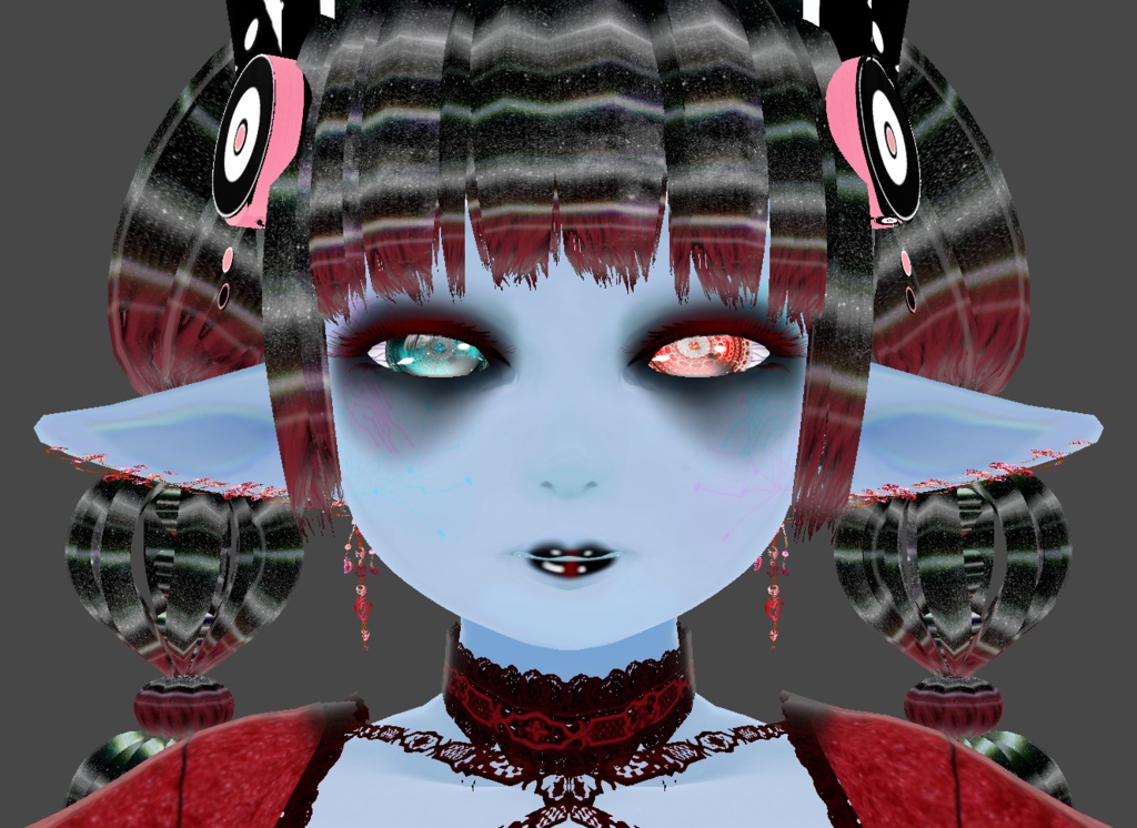 Gothic Smoke - Makeup for VRoid