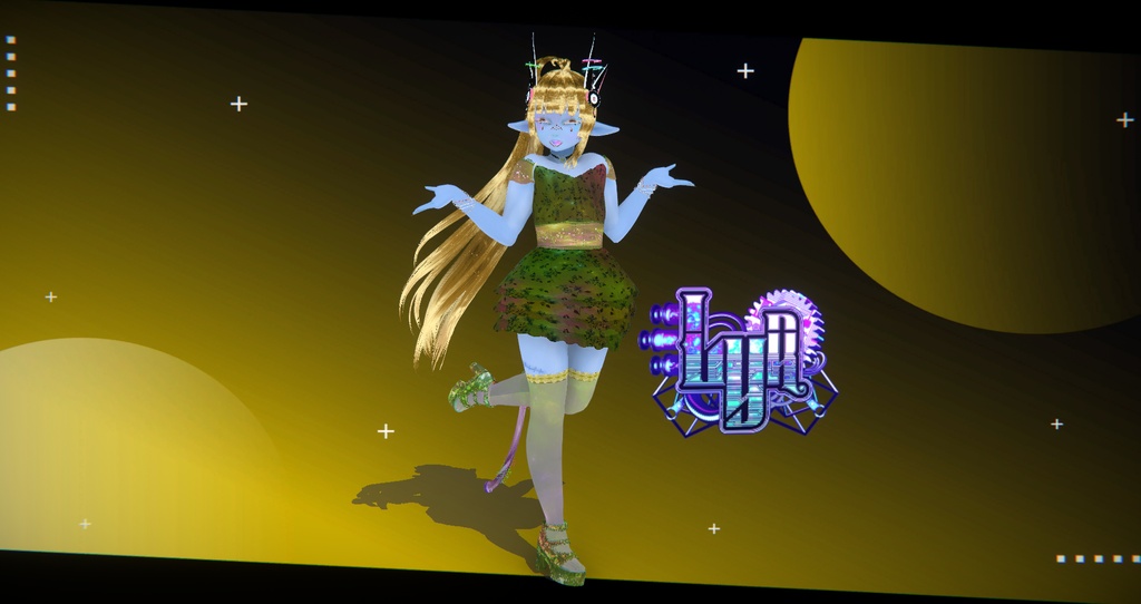Ultra Metallics - Hair Textures for VRoid