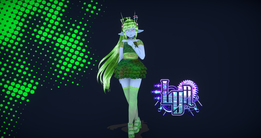 Ultra Metallics - Hair Textures for VRoid